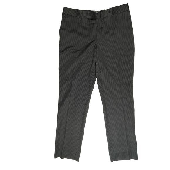 THE KOOPLES EU 48 PANTS US SIZE 32 BLACK AND WHITE PINSTRIPED - Picture 1 of 5